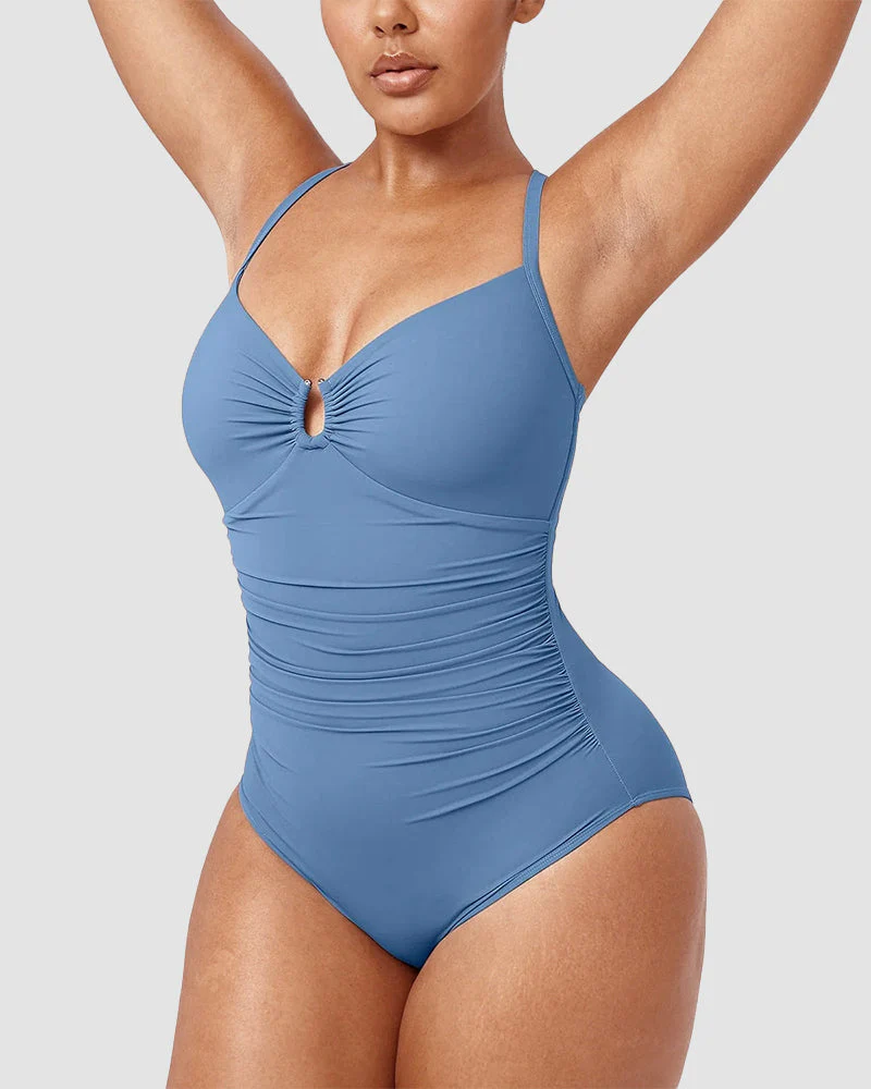 Smart Sculpt U-Ring Cut Out Shaping Swimsuit - Image 3