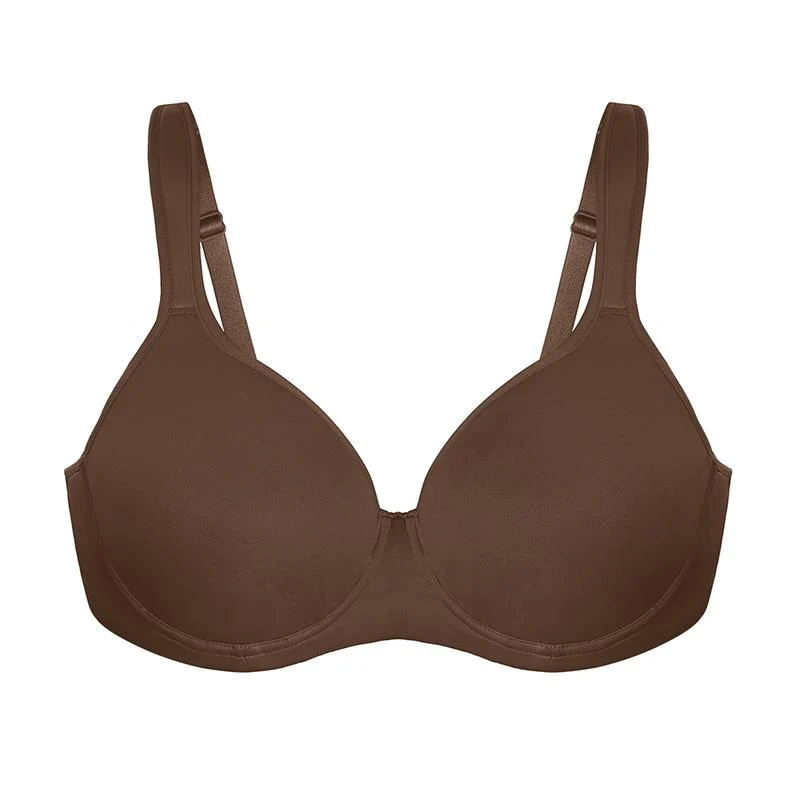 Soft Plus Size Full Coverage Unlined Minimizer Bra - Image 7