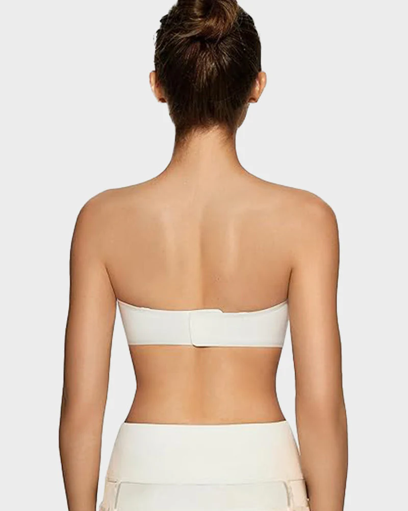 Strapless Wireless Padded Bandeau Bra - Image 10