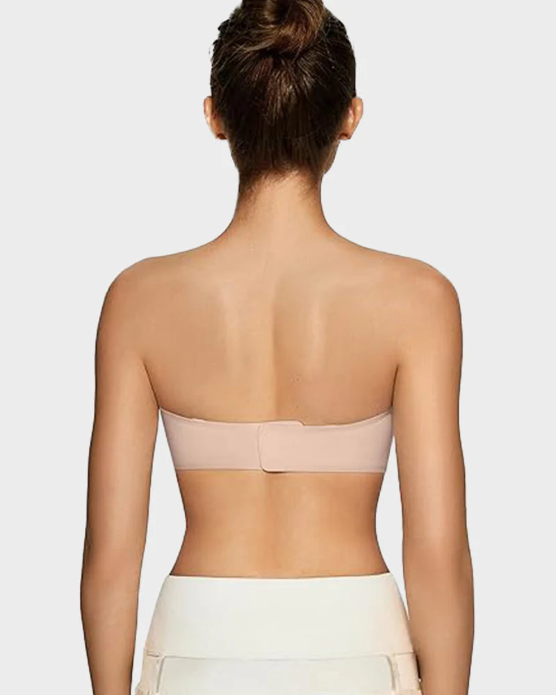 Strapless Wireless Padded Bandeau Bra - Image 3