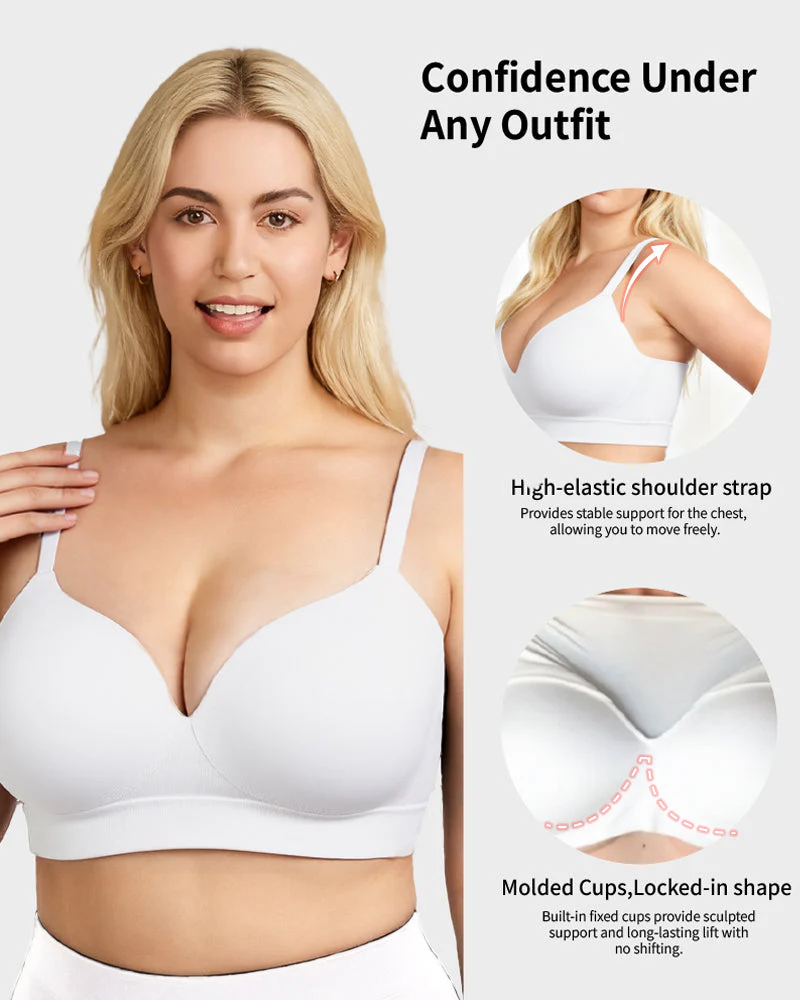 Supportive Comfort Wireless Shaping Bra - Image 10