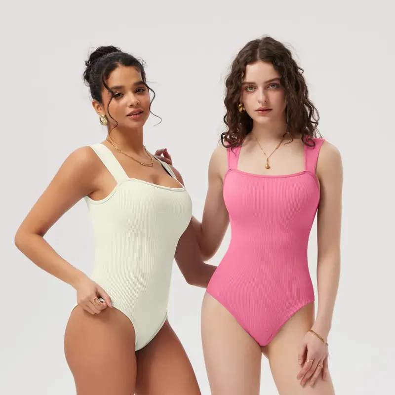 Sleeveless Tummy Control Tank Tops Bodysuits - Image 12