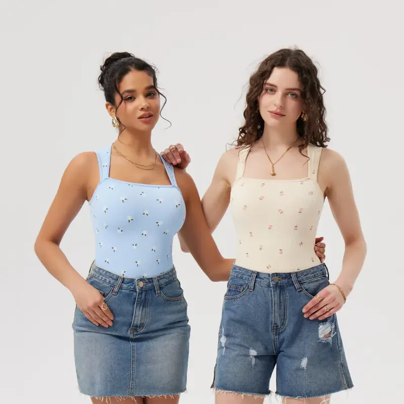 Sleeveless Tummy Control Tank Tops Bodysuits - Image 15
