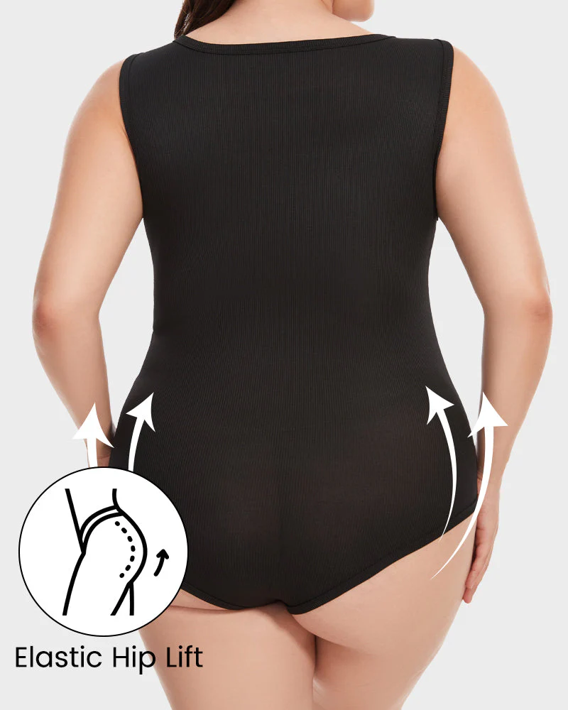 Sleeveless Tummy Control Tank Tops Bodysuits - Image 8