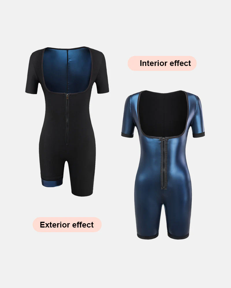 Women's Full Body Sauna Suit for Waist Training and Belly Fat Workouts - Image 11