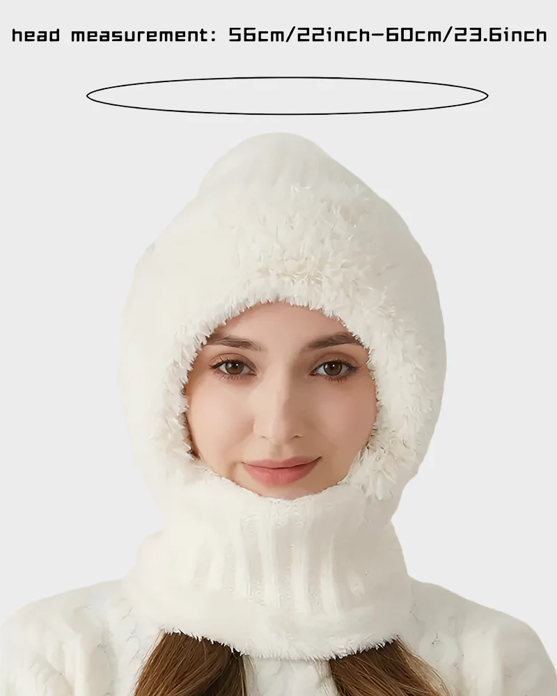 Thick Warm Knit Beanie with Pom Pom for Winter - Image 14