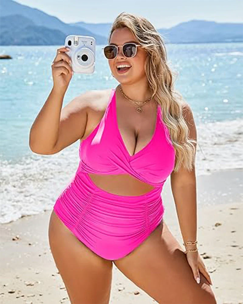 One Piece Swimsuits Push Up Tummy Control Bathing Suits - Image 13