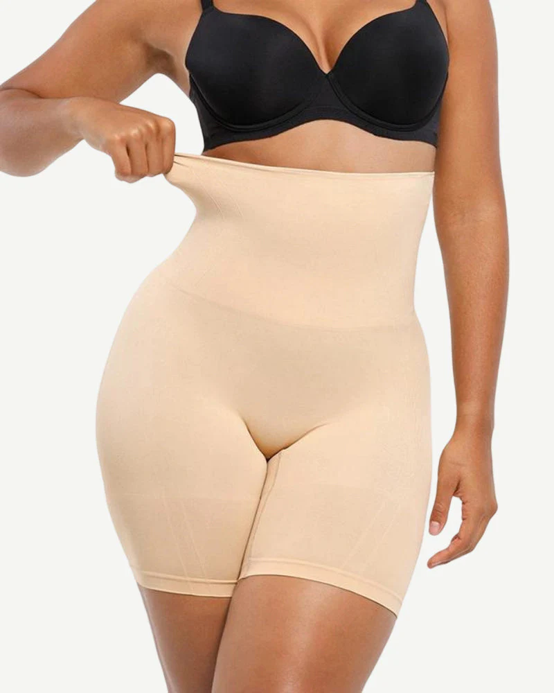 Tummy Control Butt Lift Thigh Slimming Shapewear Shorts - Image 12
