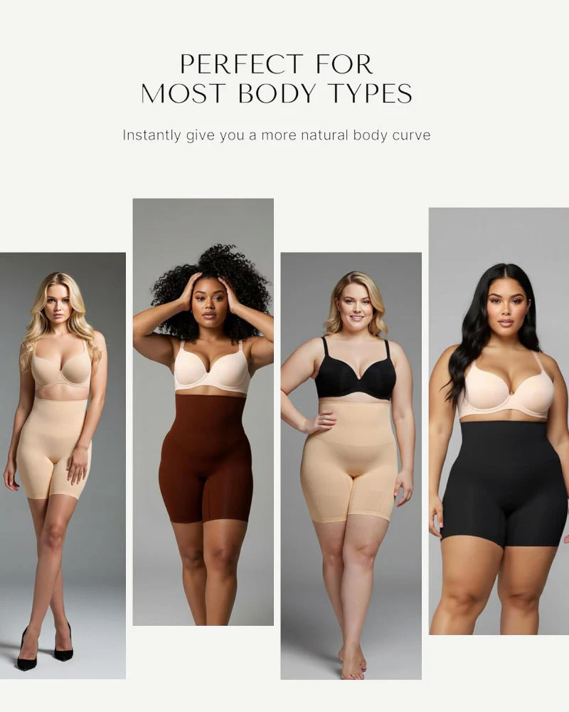 Tummy Control Butt Lift Thigh Slimming Shapewear Shorts - Image 6