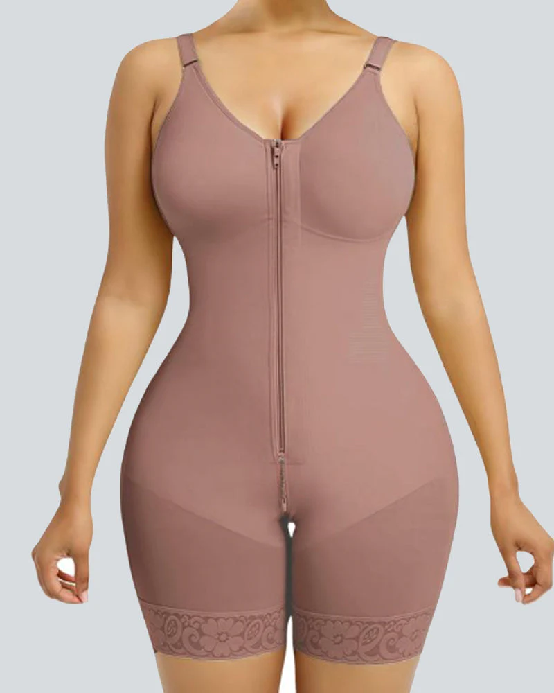 Tummy Control Butt Lifter Shaper with Zipper Crotch Fajas Colombianas - Image 9
