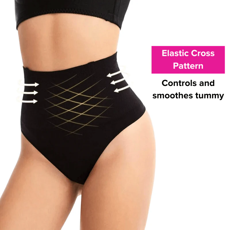 Sculpting Tummy Control Thong - Image 3
