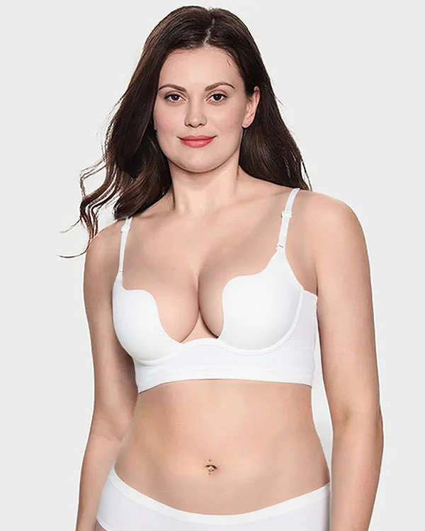 Low Cut U-Shaped Backless Bra - Image 4