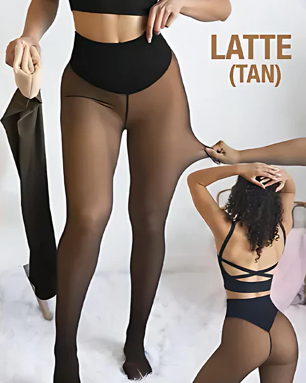 Viral One-Seam Shaping Fleece Leggings - Image 8