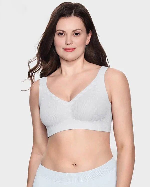 ️Women's Ribbed Push Up Adjustable Wireless Bra - Image 12