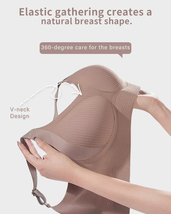 ️Women's Ribbed Push Up Adjustable Wireless Bra - Image 7