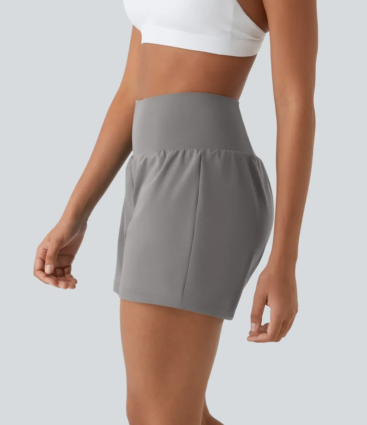Woman's Super High Waisted Shorts - Image 10