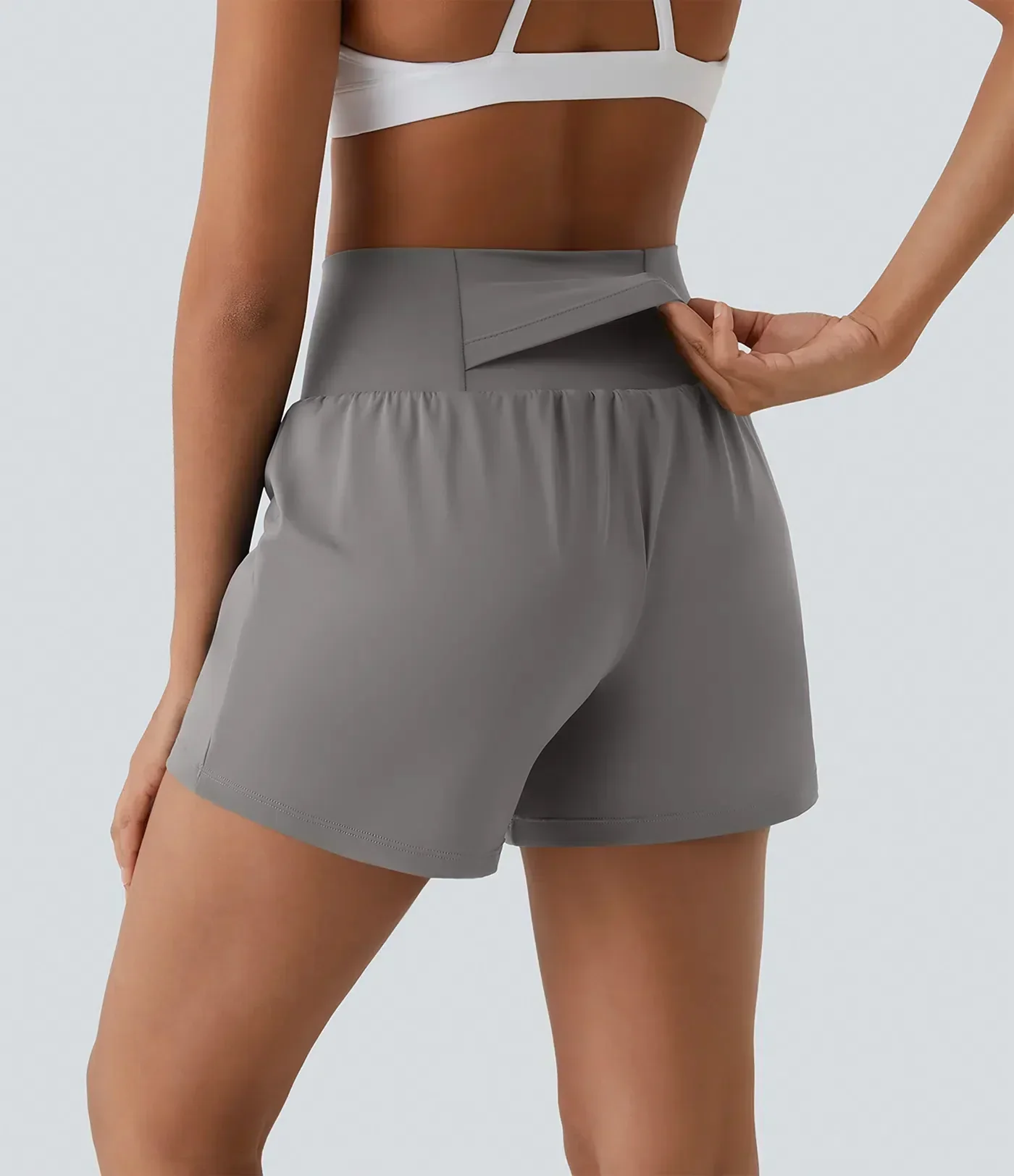 Woman's Super High Waisted Shorts - Image 11