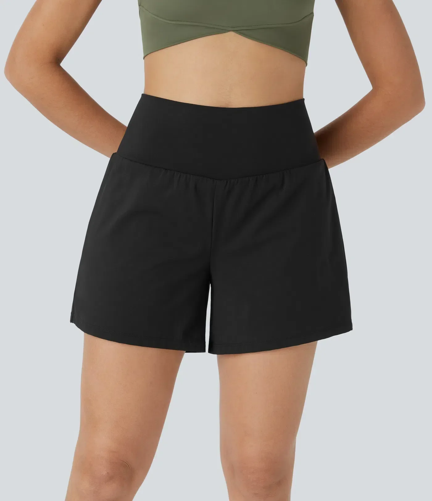 Woman's Super High Waisted Shorts - Image 8