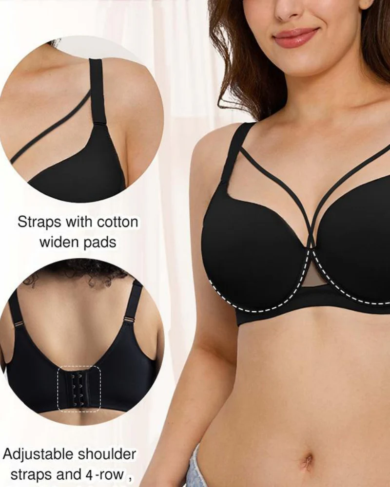 Women Seamless Push Up Padding Bras - Image 3