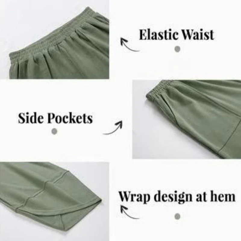 Women's Loose Wide Leg Casual Pants - Image 15