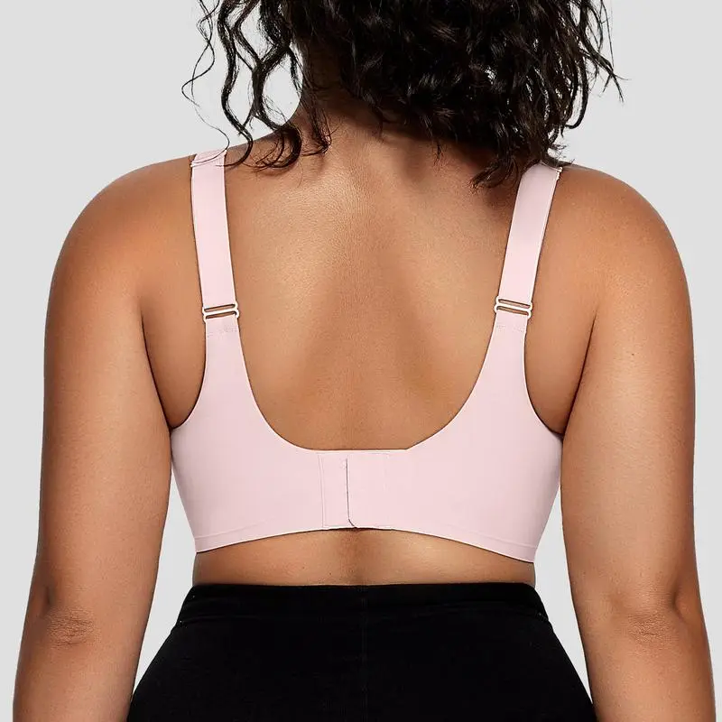 Womens Wireless Bras V Mesh Comfortable Bralette Supportive - Image 14